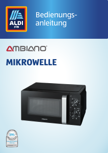 Bedienungsanleitung Ambiano 812491 Mikrowelle