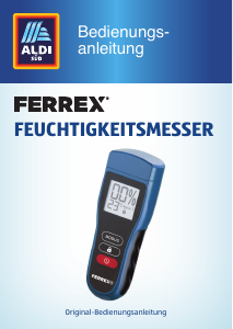 Bedienungsanleitung Ferrex GT-UDM-05 Feuchtigkeitsmesser