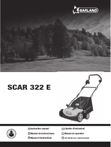 Manual de uso Garland SCAR 322 E Escarificador