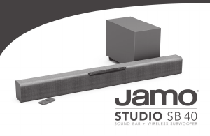 Manual Jamo SB 40 Home Theater System