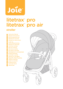 Kullanım kılavuzu Joie Litetrax Pro Katlanır bebek arabası