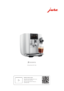Handleiding Jura J8 Koffiezetapparaat