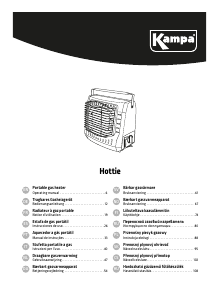 Manual de uso Kampa Hottie Calefactor