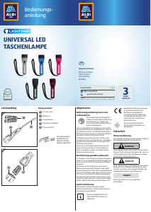 Bedienungsanleitung Lightway 801971-1 Taschenlampe