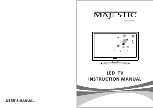 Manual Majestic L194DA LED Television