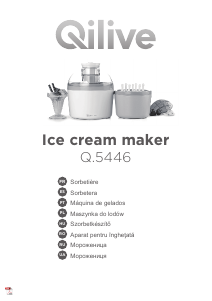 Manual de uso Qilive Q.5446 Máquina de helados