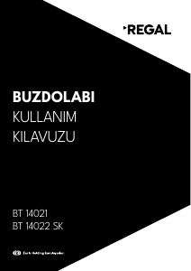 Kullanım kılavuzu Regal BT 14021 Buzdolabı
