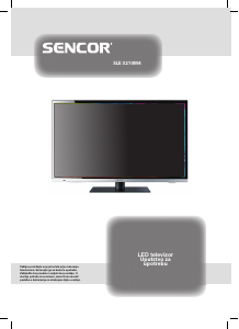Priručnik Sencor SLE 3210M4 LED televizor