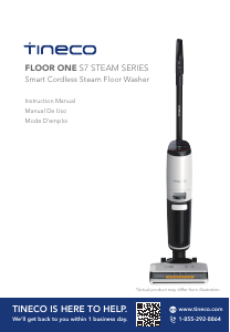 Mode d’emploi Tineco Floor One S7 Steam Aspirateur