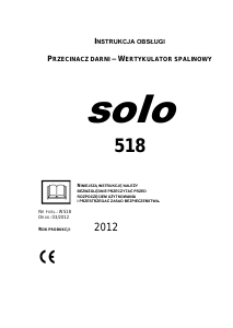 Instrukcja Solo 518 Wertykulator