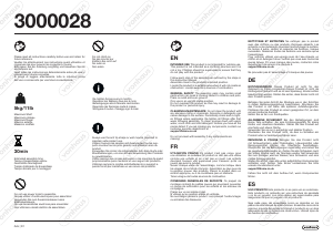 説明書 VonHaus 3000028.1 ミラーキャビネット