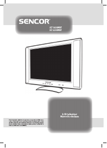 Manuál Sencor SLT 2233DVBT LCD televize