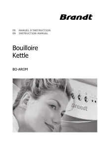 Manual Brandt BO-AROM Kettle