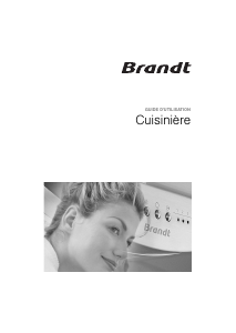 Mode d’emploi Brandt KG790E Cuisinière