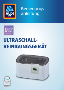 Bedienungsanleitung EasyHome UC21_06732a Ultraschallreiniger