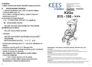 Manual KEES K2Go Stroller