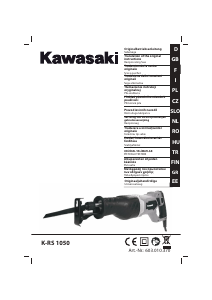 Bedienungsanleitung Kawasaki K-RS 1050 Säbelsäge