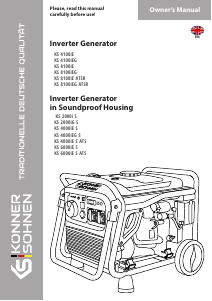 Manual Könner & Söhnen KS 2000i S Generator