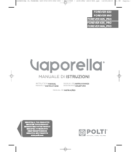 Manuale Polti Forever 655 Pro Ferro da stiro