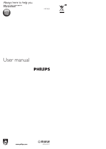 Manual de uso Philips HR7605 Robot de cocina