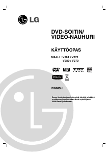 Käyttöohje LG V280B DVD-videosoitin