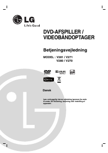 Brugsanvisning LG V280B DVD-Video kombination