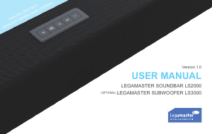Manual Legamaster LS2000 Home Theater System