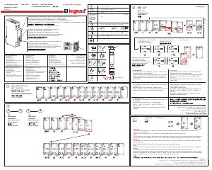 Mode d’emploi Legrand MicroRex D11 Basic Interrupteur minuteur