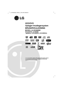 Brugsanvisning LG LH-RH360SE Hjemmebiosystem