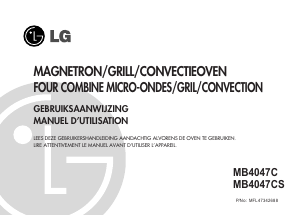 Handleiding LG MB4047C Magnetron