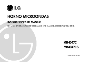 Manual de uso LG MB4047C Microondas