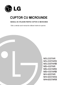 Manual LG MH6337ARB Cuptor cu microunde