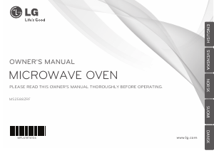 Manual LG MS2588ZRF Microwave