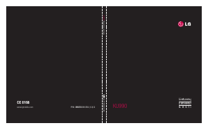Rokasgrāmata LG KU990i Mobilais tālrunis