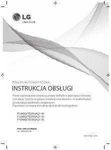 Instrukcja LG F14A8TDH2NH Pralko-suszarka