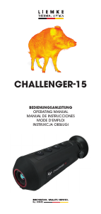 Manual de uso Liemke Challenger-15 Prismáticos