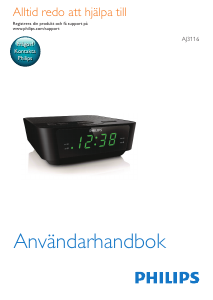 Bruksanvisning Philips AJ3116 Klockradio