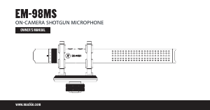Manual de uso Mackie EM-98MS Micrófono
