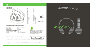 Manual Magnat LZR 765 Headphone