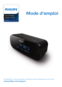 Mode d’emploi Philips AJB3000 Radio-réveil