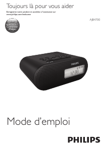 Mode d’emploi Philips AJB4700 Radio-réveil