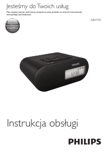 Instrukcja Philips AJB4700 Radiobudzik