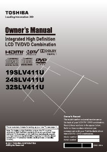 Handleiding Toshiba 24SLV411U LCD televisie