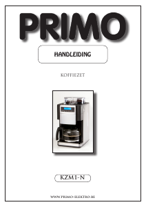 Handleiding Primo KZM1-N Koffiezetapparaat
