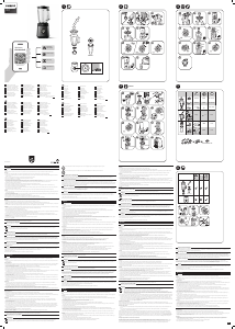 Mode d’emploi Philips HR3040 Blender