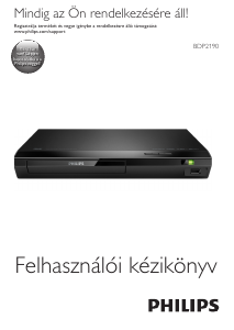 Használati útmutató Philips BDP2190 Blu-ray lejátszó