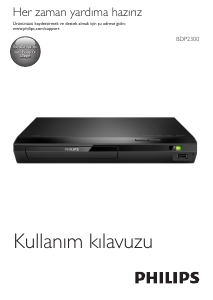 Kullanım kılavuzu Philips BDP2300 Blu-ray çalıcısı