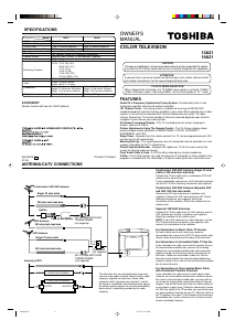 Handleiding Toshiba 13A21 Televisie