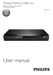 Manual Philips BDP2300 Blu-ray Player