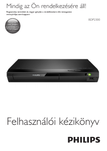 Használati útmutató Philips BDP2300 Blu-ray lejátszó